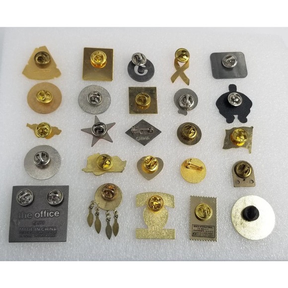 Mix Lot 25 Lapel Pins Vintage Current Assorted Themes Various Pinbacks - Picture 4 of 6